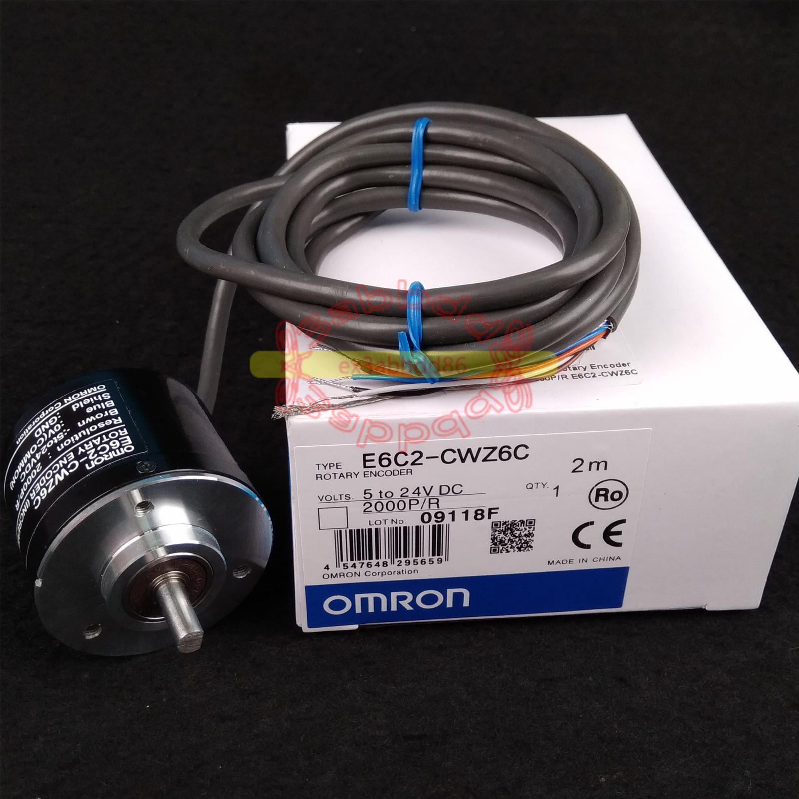 Omron Rotary Encoder E6C2-CWZ6C 2000P/R E6C2-CWZ6C New In Box