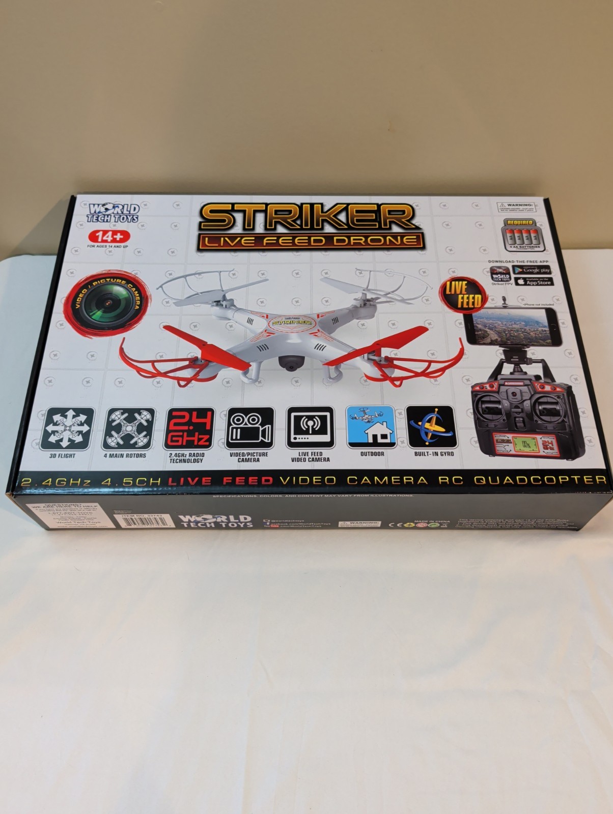 World Tech Toys Striker Spy Drone