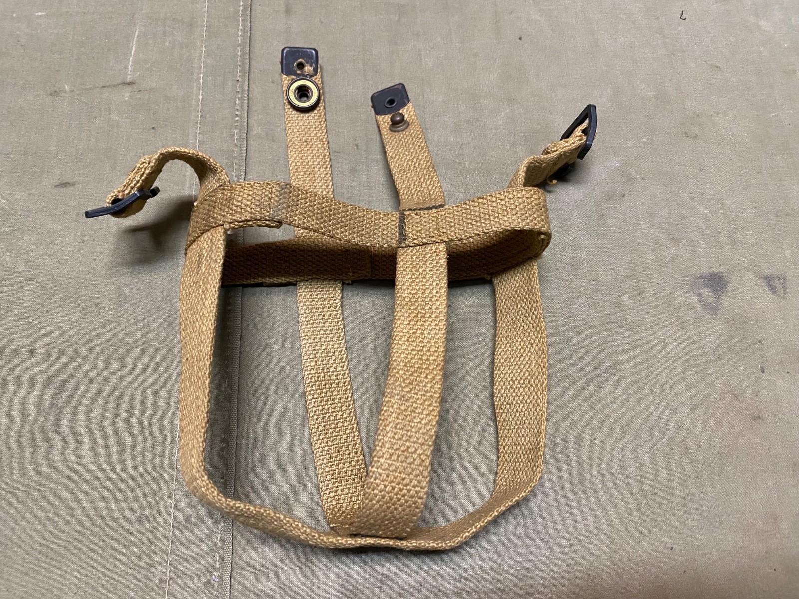 ORIGINAL POST WWII BRITISH CANADIAN P1937 P37 INFANTRY CANTEEN CARRIER-1955