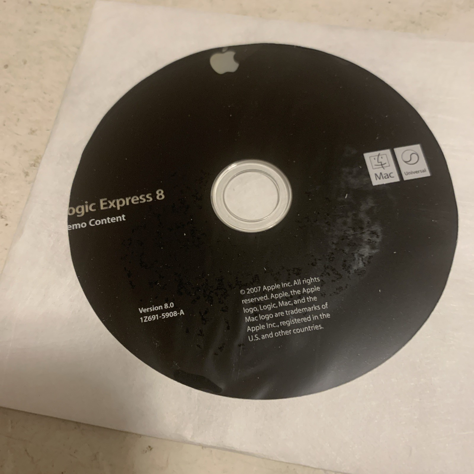 Apple Logic Express 8: Music Editing/Composing for Intel-based (Mac) retail key