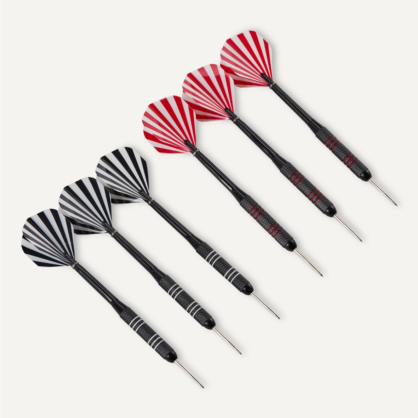 Amazon Basics Dartboard for Adults, Regulation Size, with Steel Tip Darts
