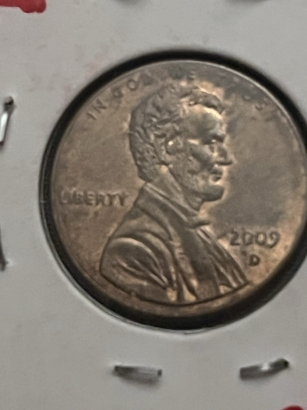 2009-D Lincoln Bicentennial Formative Years Small Cent One Cent Penny