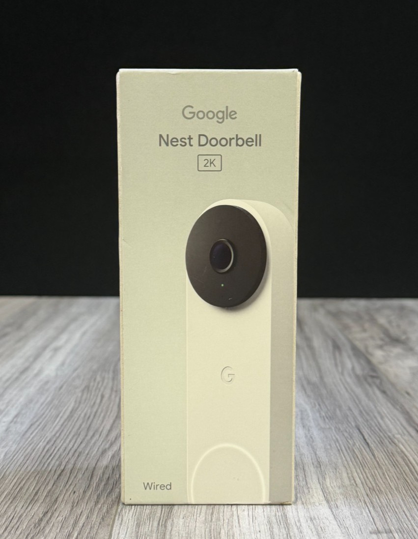 Google Nest Doorbell 3rd Gen 2K Wired Smart Camera Snow GA09967-US Sealed NEW