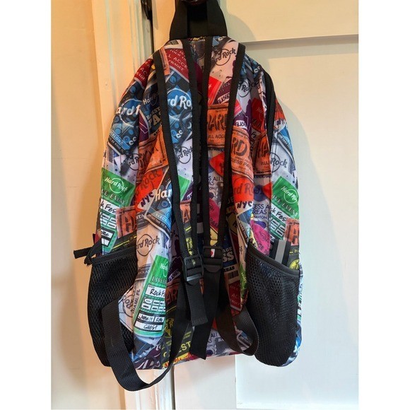 Hard Rock Hotel Colorful Badge Print Backpack - Multi