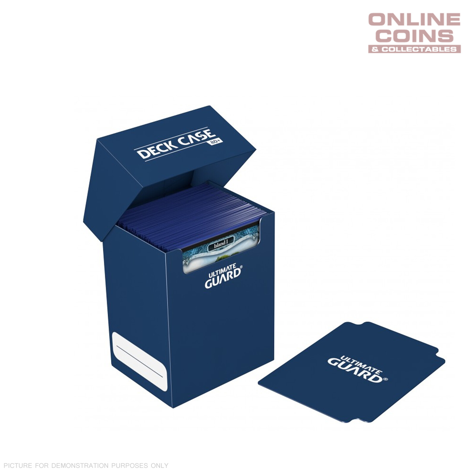 Deck Box Ultimate Guard Deck Case 80+ Standard Size DARK BLUE