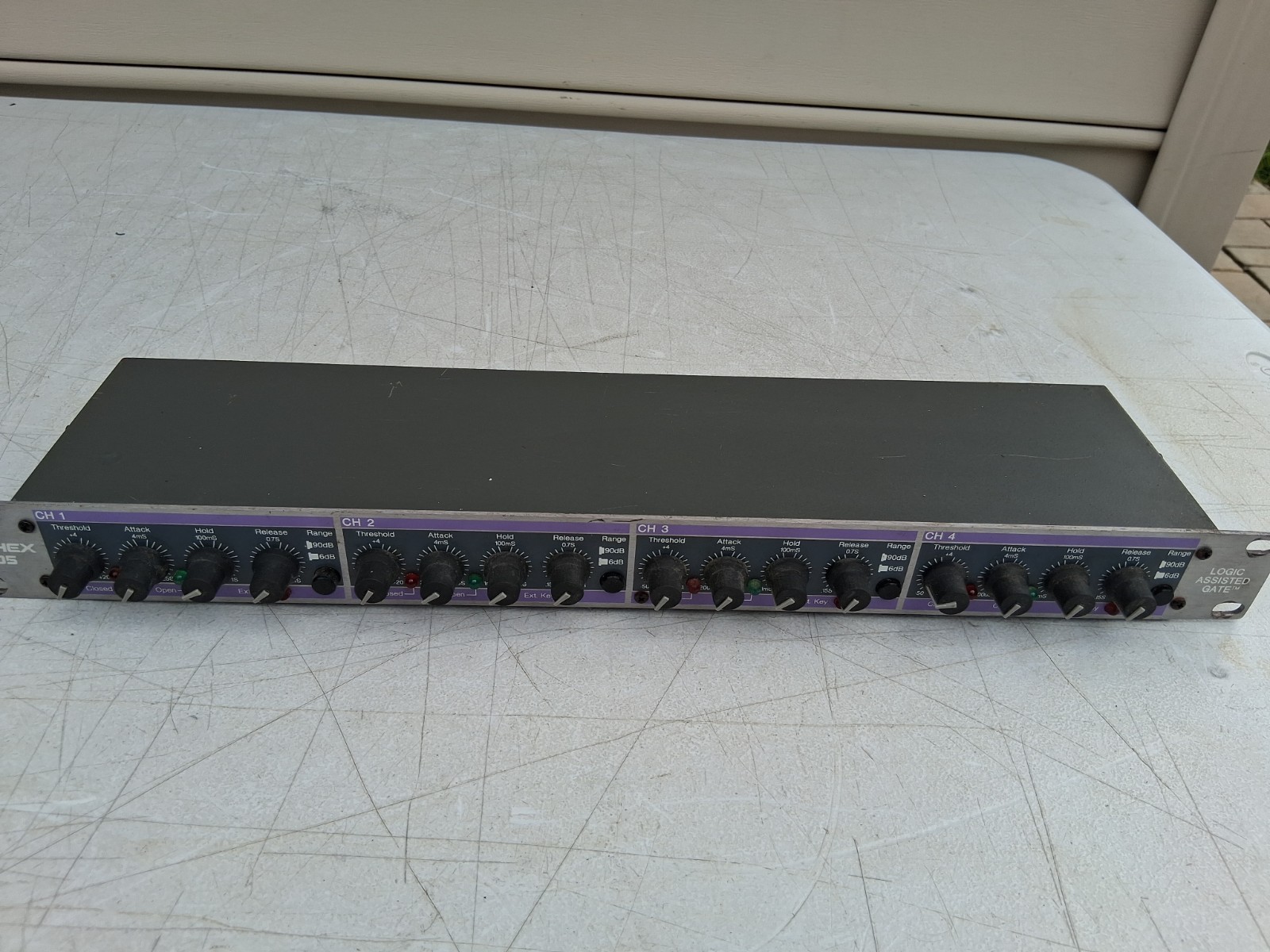 Aphex 105 4-Channel Logic Assisted Gate No Power Supply