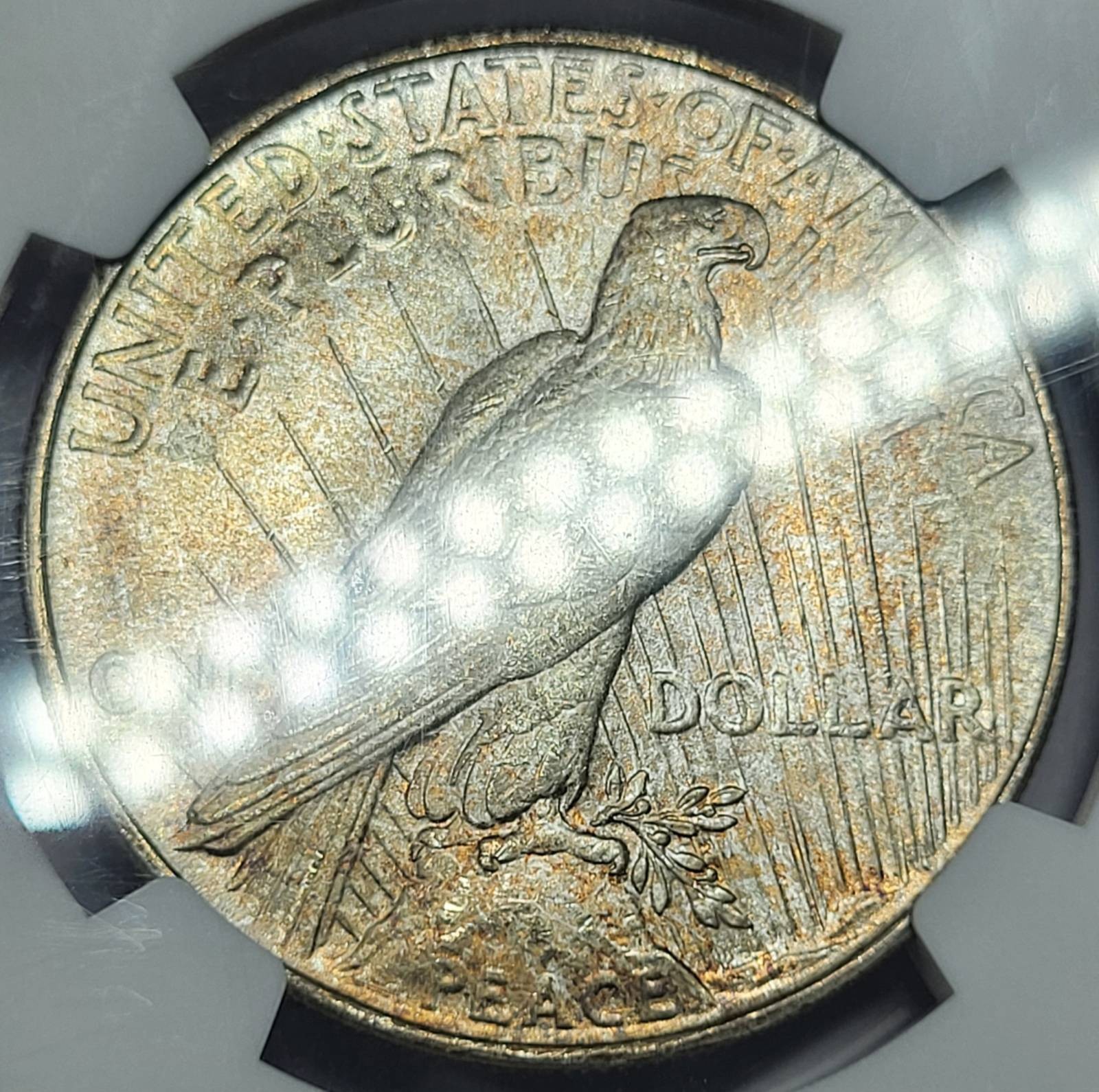 1922 D Peace Silver Dollar NGC MS-66+