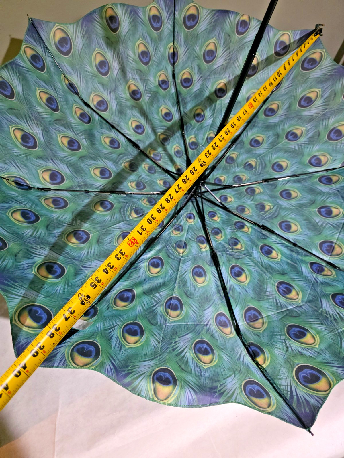 "GALLERIA Peacock Folding Umbrella "