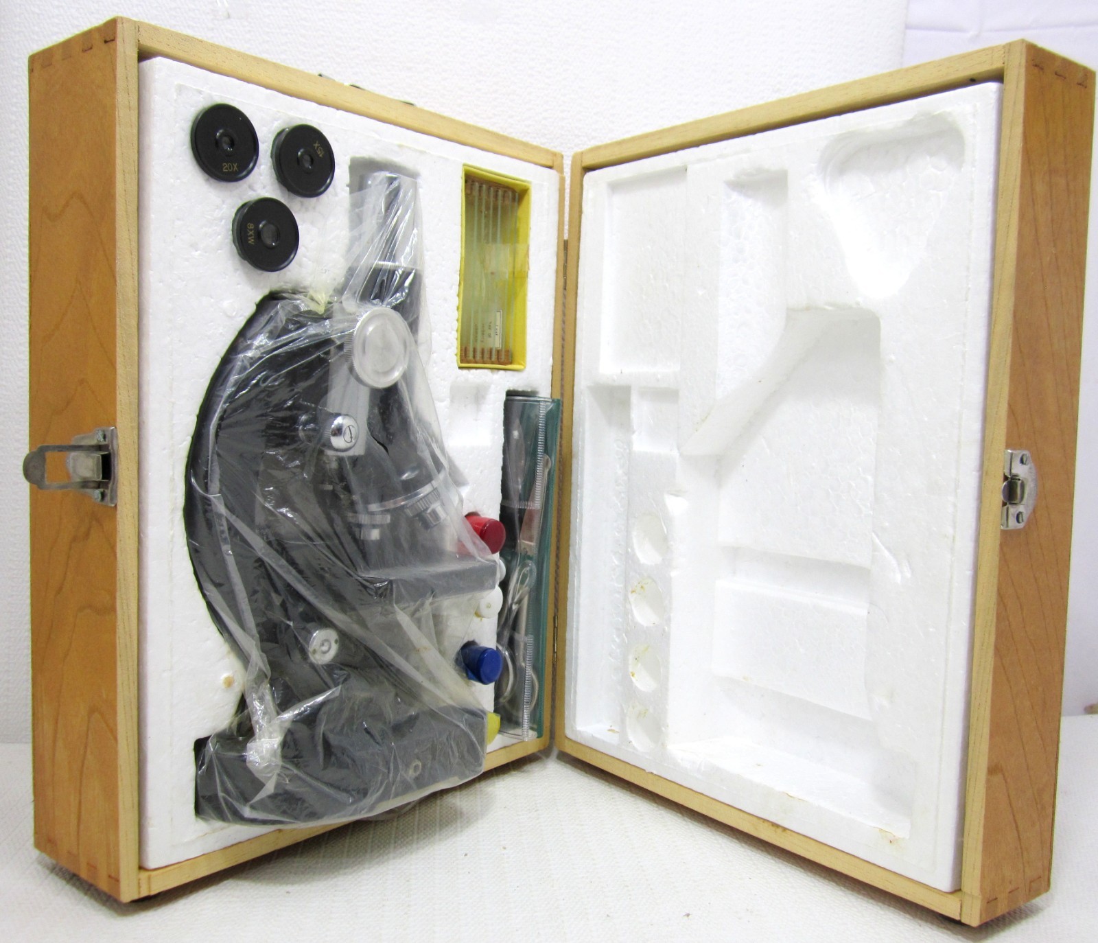 NEW Vintage Monolux 1200x Microscope No. 6110 - Rare Find - Brand New