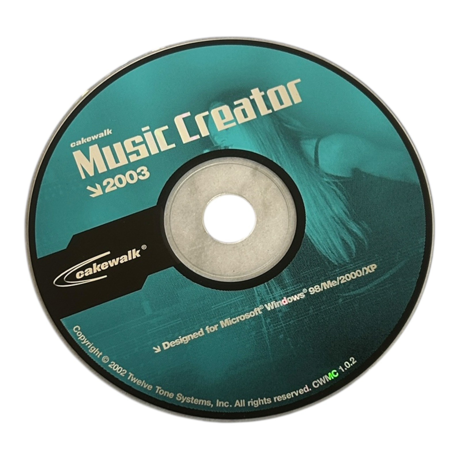 Vintage Cakewalk Music Creator PC Software CD w Serial Manual