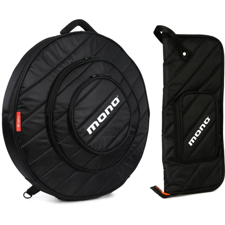 MONO M80 Backpack-style Padded Cymbal Travel and Stick Bags
