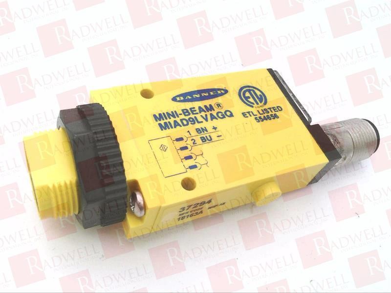 BANNER ENGINEERING MIAD9LVAGQ / MIAD9LVAGQ (BRAND NEW)