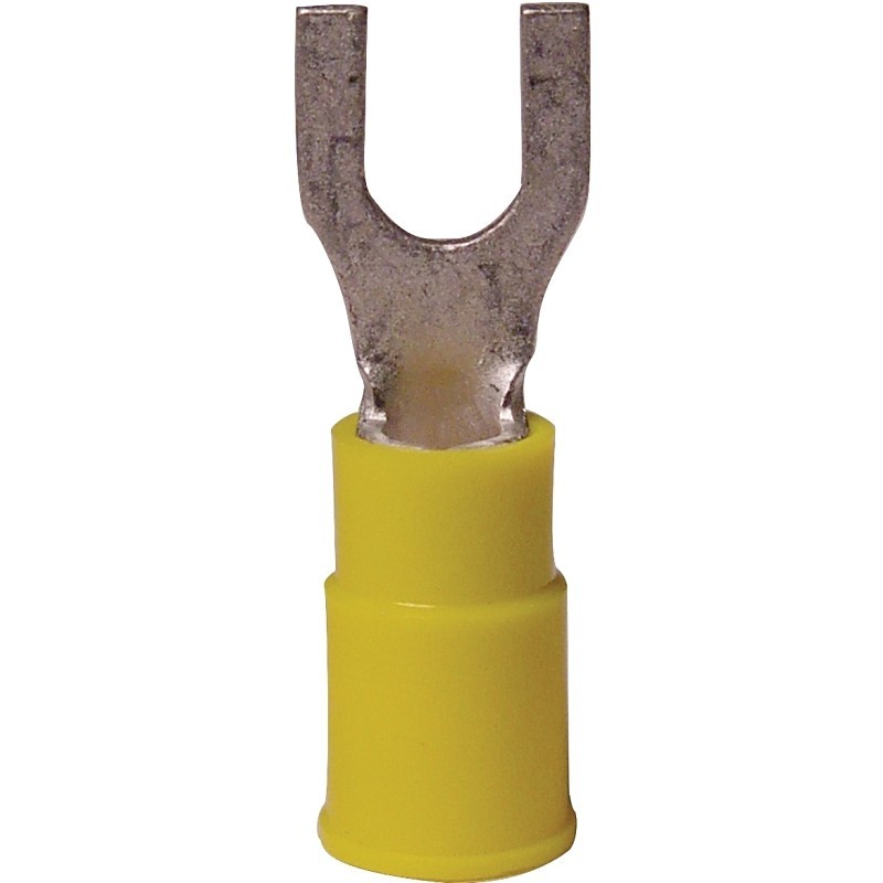 Gardner Bender 10-116 Spade Terminal, 600 V, 12 to 10 AWG Wire, #8 to 10 Stud, V