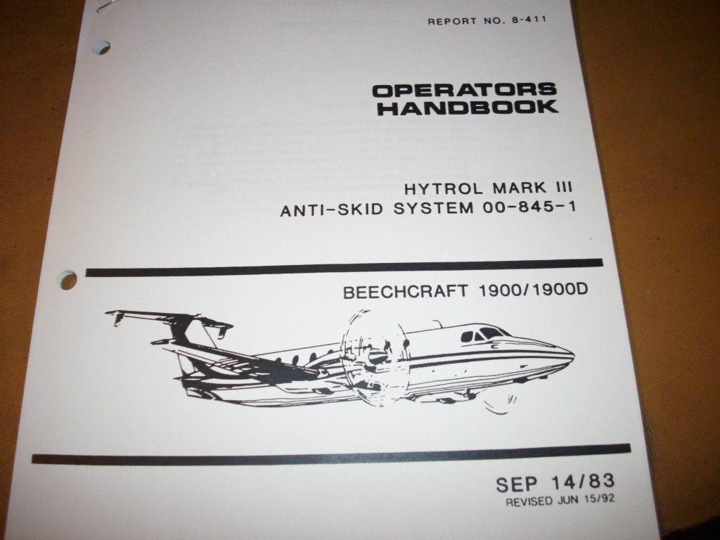 Hytrol Mark III Anti-Skid System 00-845-1 Operators Handbook