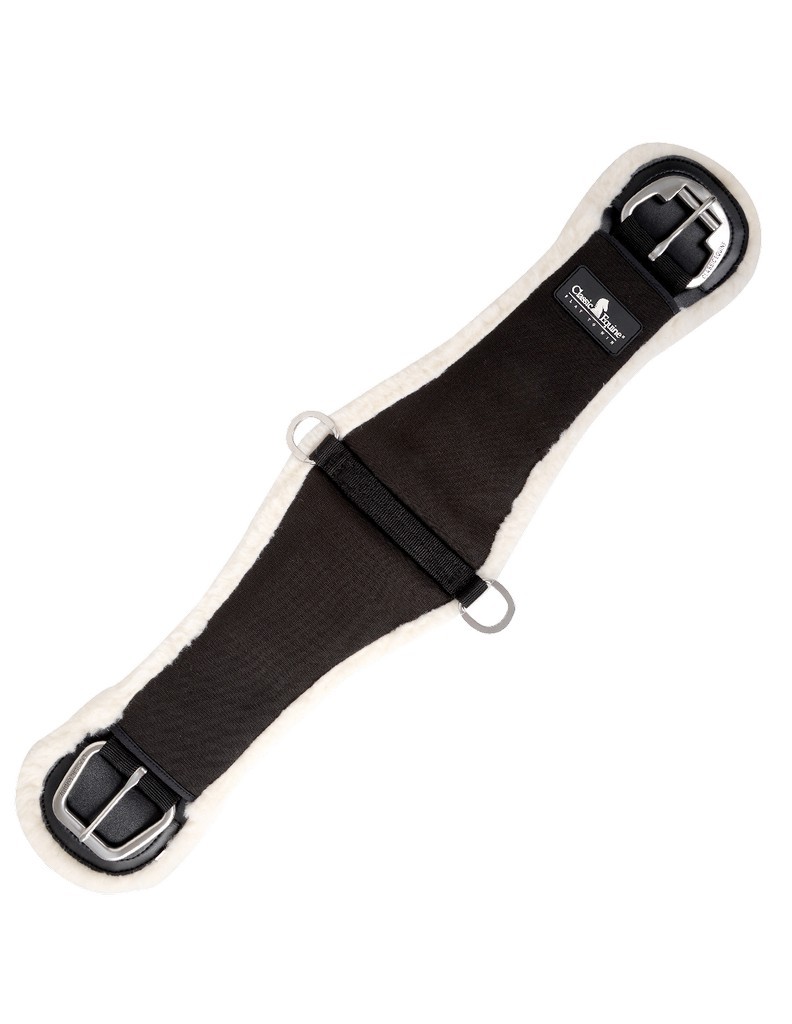 Classic Equine Cinch Sensorflex Fleece Roper Contoured Nylon FCINCH18R