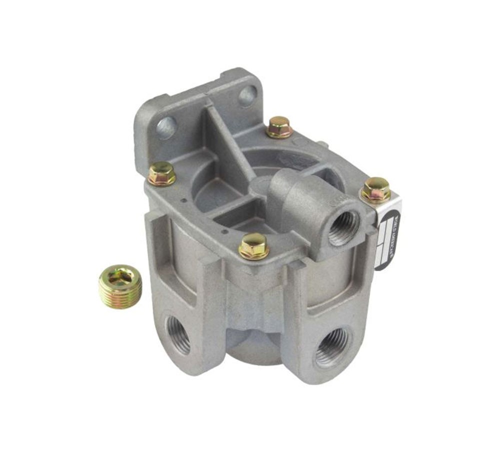 RG-2 Air Brake Relay Valve w/ 4-Ports - Replaces KN-28500, 034056, 14458, 36370