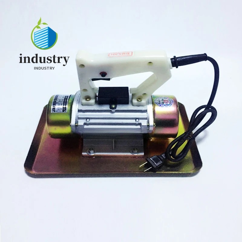 Portable Concrete Plastering Machine Plate Vibrator Cement Vibratory Polishing