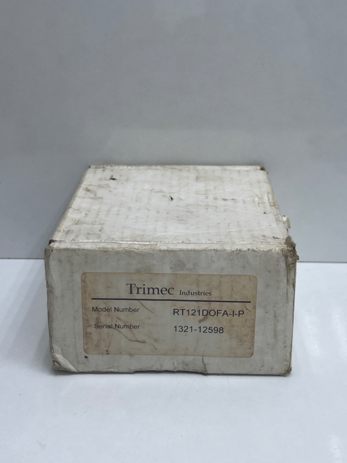 TRIMEC RT121DOFA-I-P RATE TOTALISER