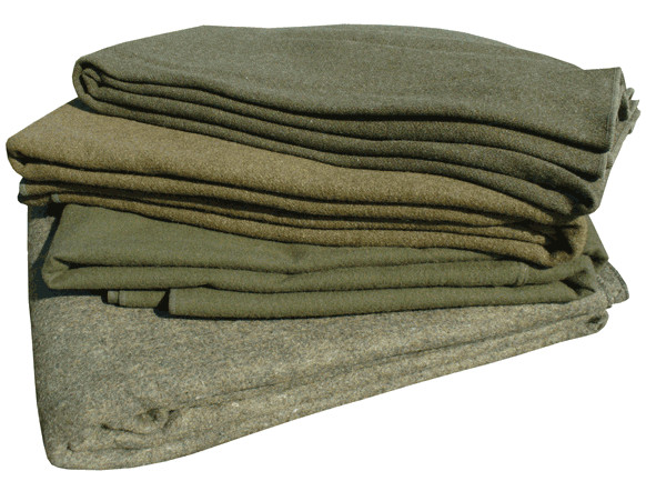 U.S. G.I MIXED WOOL BLANKETS (THIS LISTING IS FOR A SINGLE BLANKET)