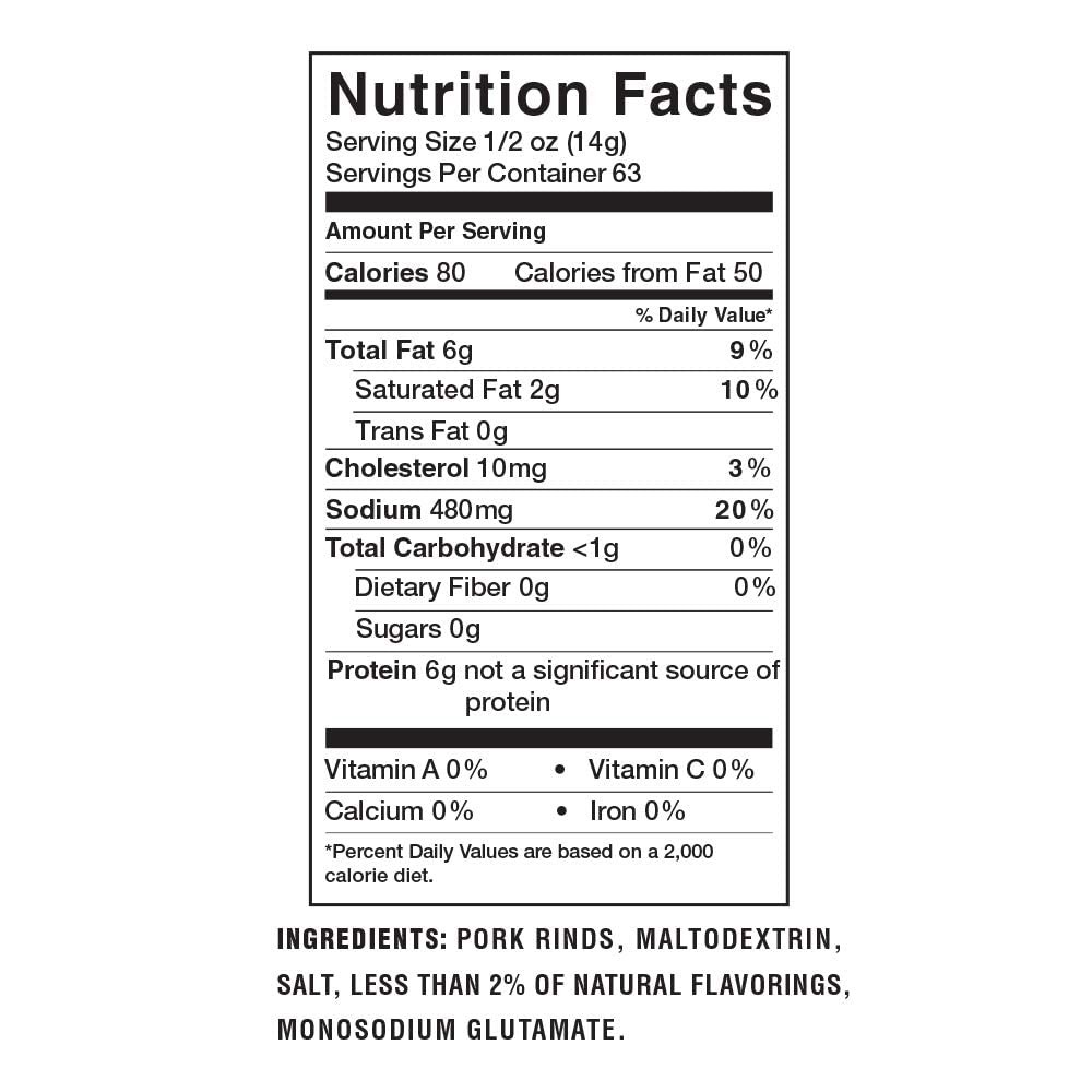 Lowrey's Bacon Curls Microwave Pork Rinds (Chicharrones), Original, 1.75...