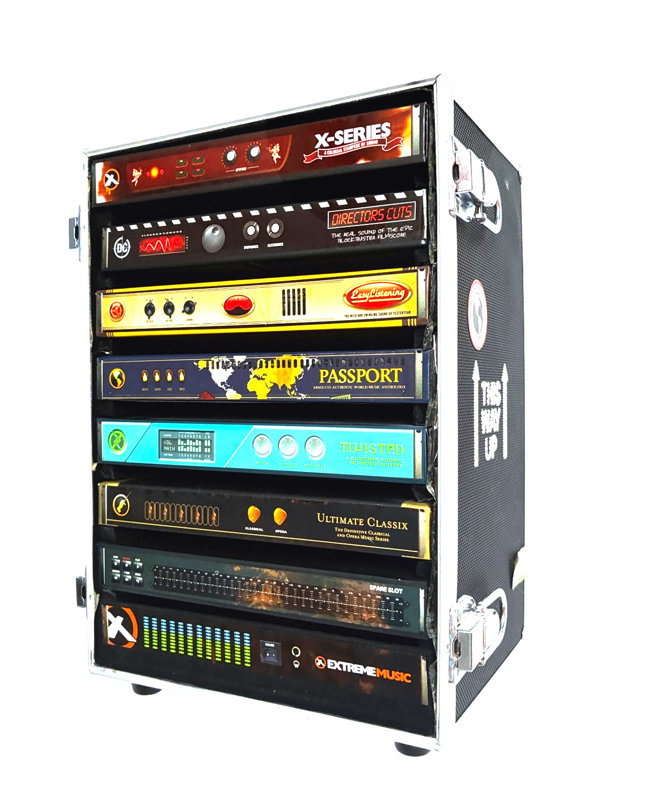 Extreme Music World Domination Tour DVD Box Set Access All Series in Black Case