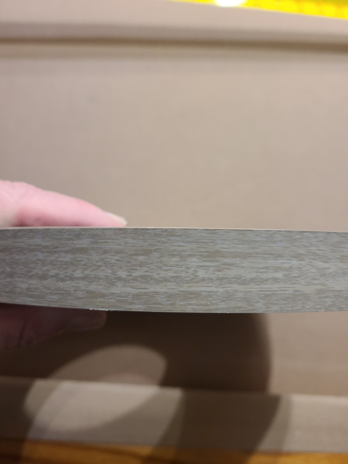 PVC Edge Banding .018 X 15/16" Formica Bleached Legno #F8845 - 475LF - Unglued