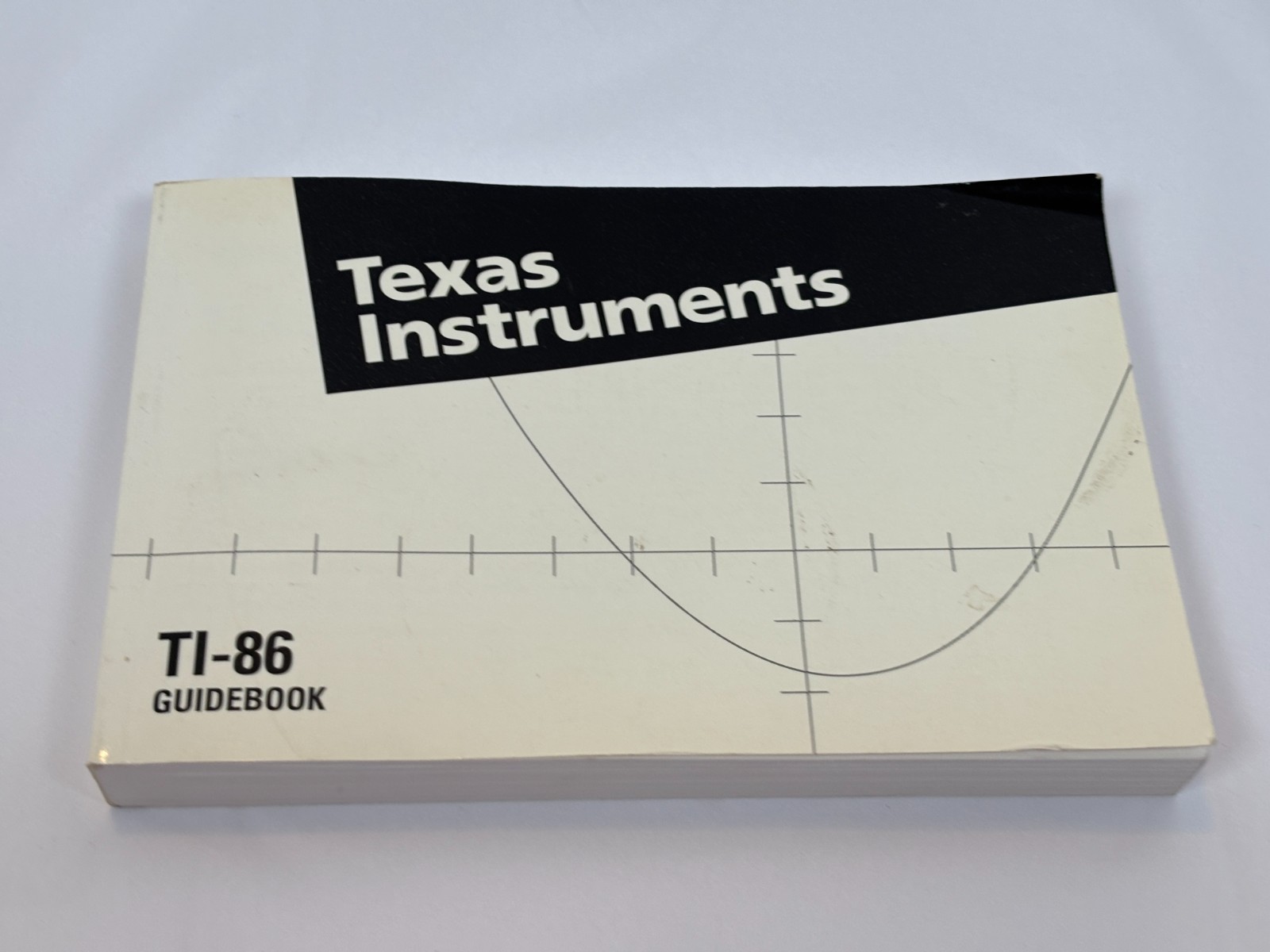 Texas Instruments TI-86 Graphing Calculator Guidebook Manual Instructions Book