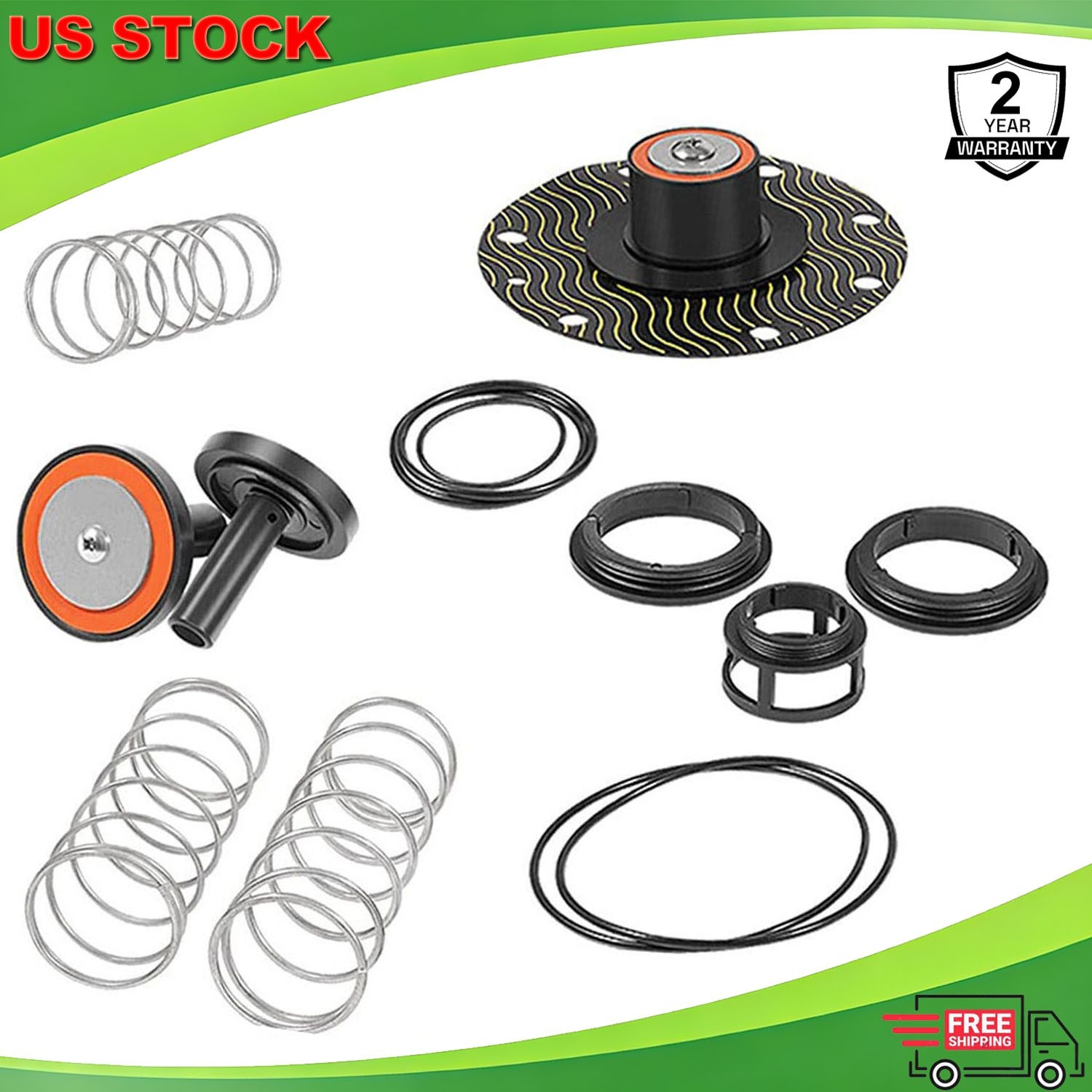 1-1/4"-2" Complete Repair Kit For Zurn Wilkins Backflow Preventer 975XL & 975XL2
