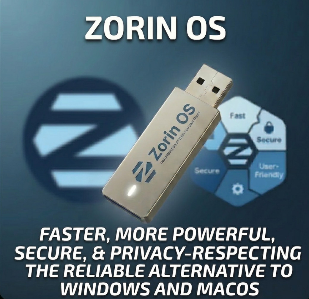 Zorin OS Linux Bootable USB | Live & Install | LATEST Version