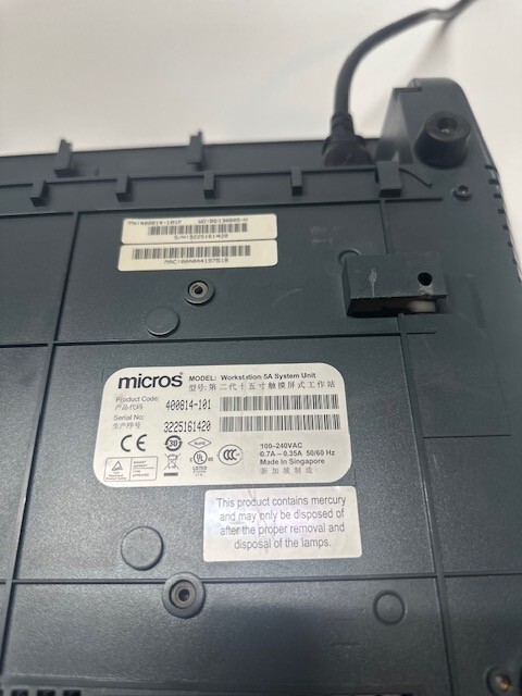 Micros WS5A and WS5