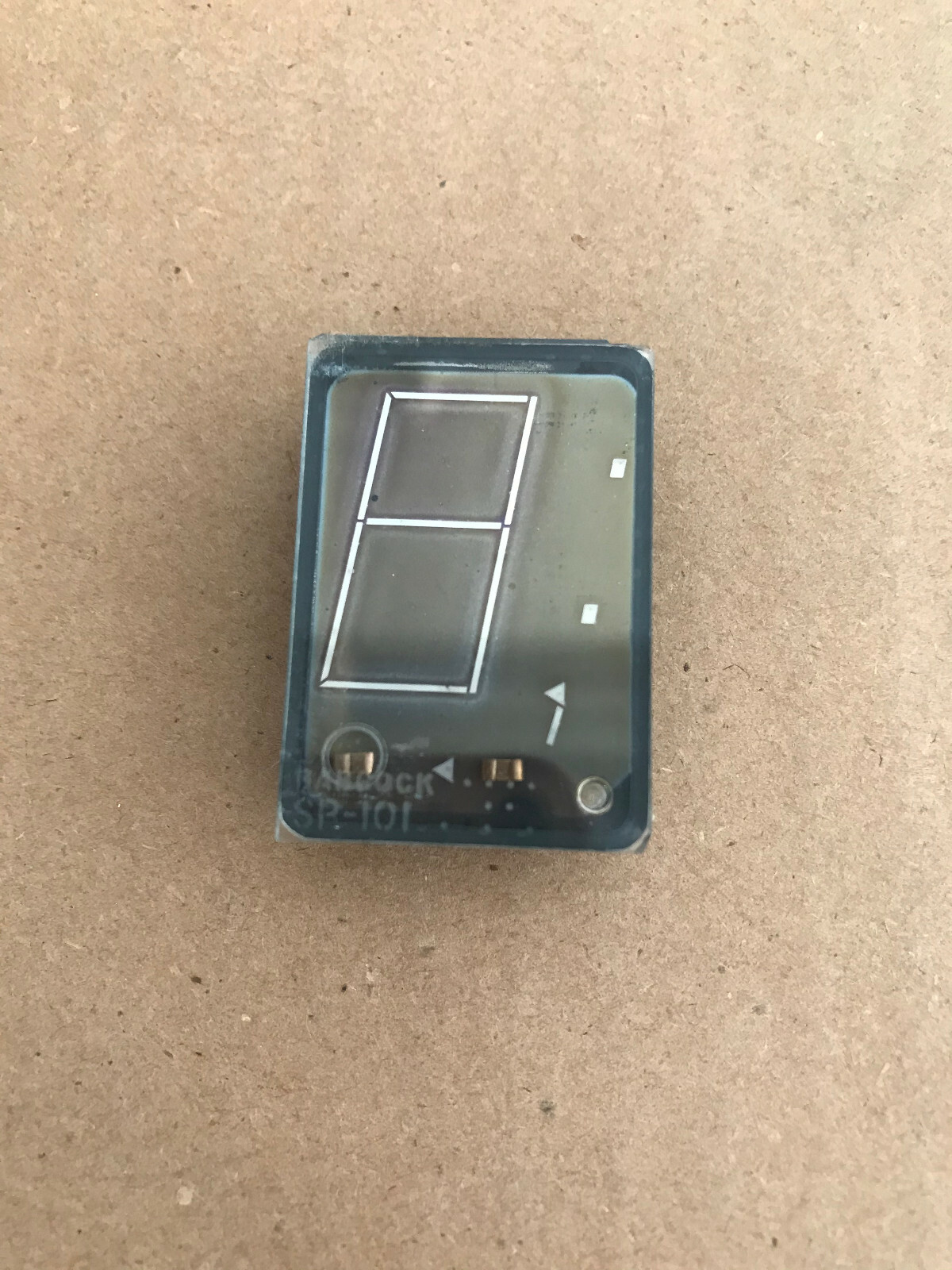#S2T5 Beckman SP-101 Gas Discharge 1 Digit 7-segment Display
