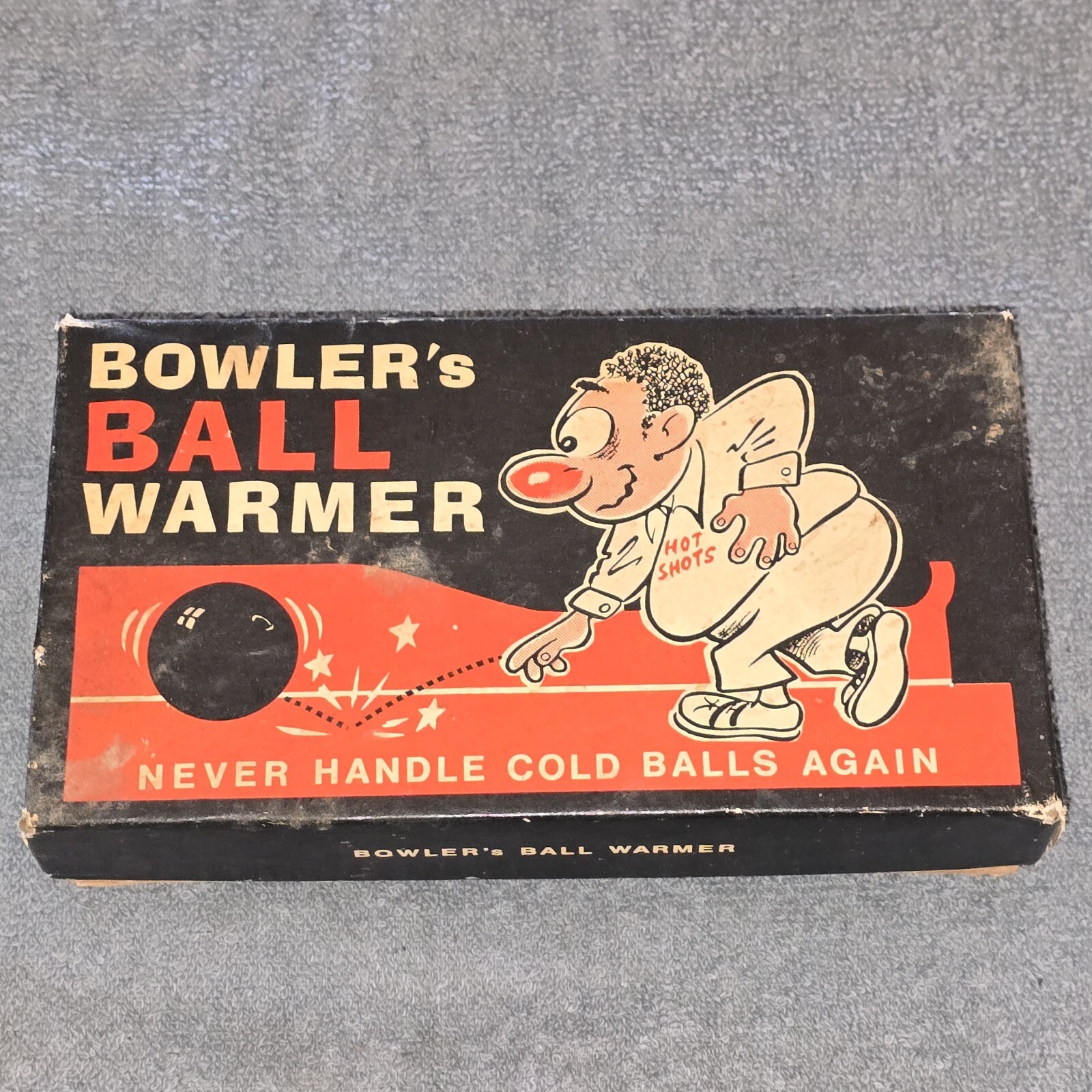 Vintage Bowler's Ball Warmer 1973 No. 9554 Franco American Novelty Co (X Rated)