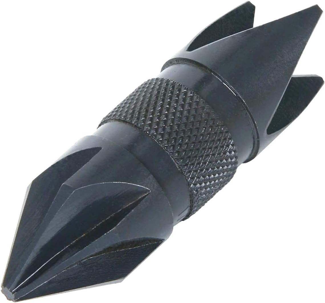 Compact Reloading Hand Tool for Chamfering and Deburring .17 to .6 Caliber