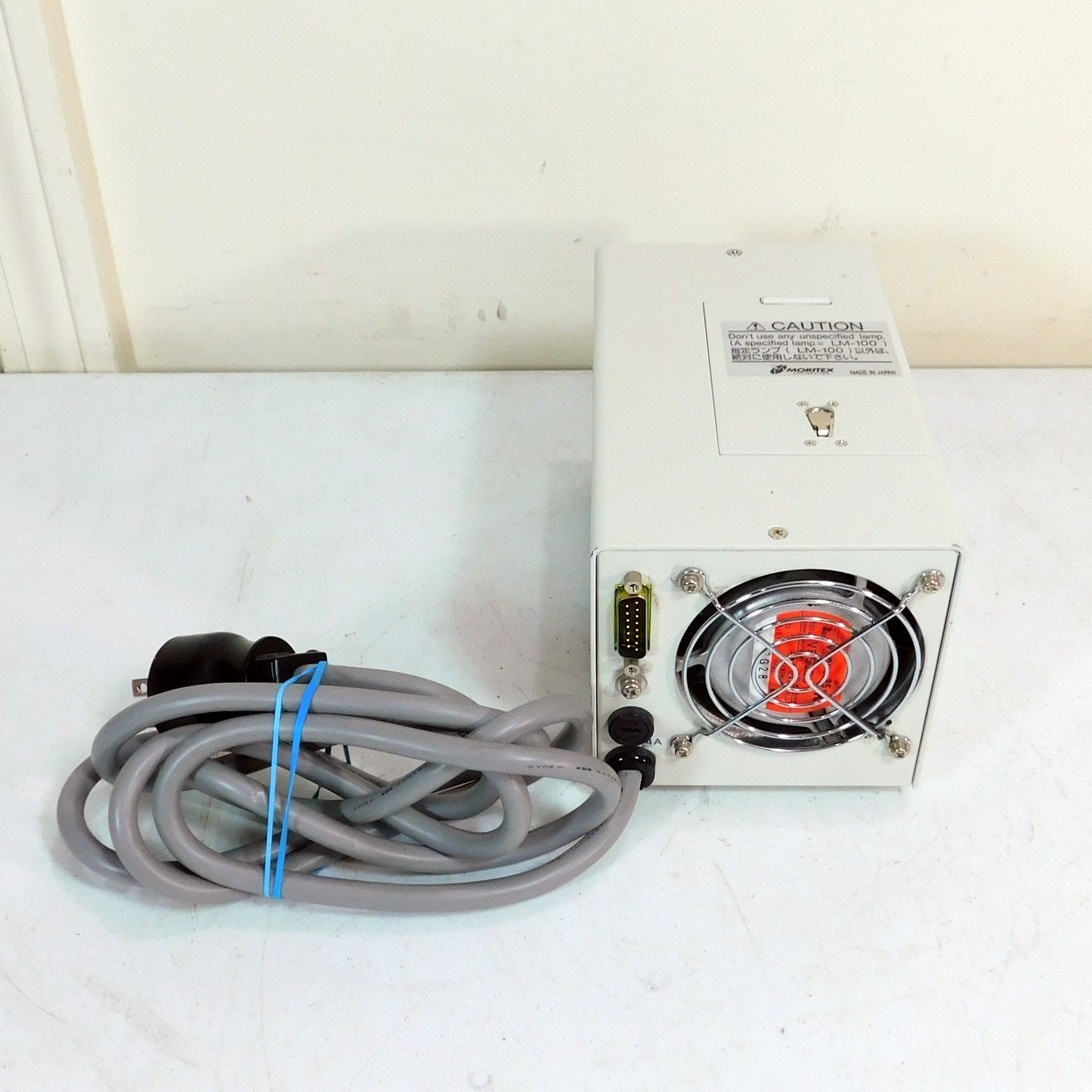 Moritex MHF-D100LR Light Source Illuminator 100 W Tested Powers On No Bulb Japan