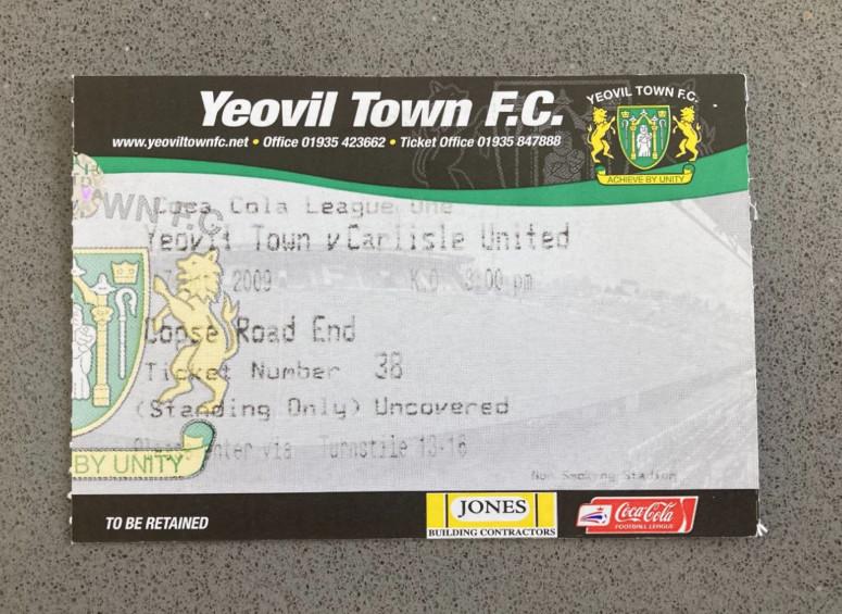 Yeovil Town v Carlisle United 2009-10