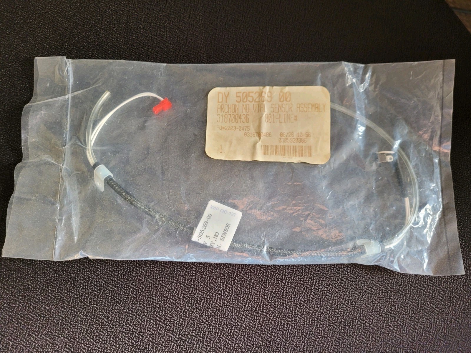 Varian O.I.  Analytical 4552 Archon DY-505269-00 DY50526900 No Vial Sensor Assy