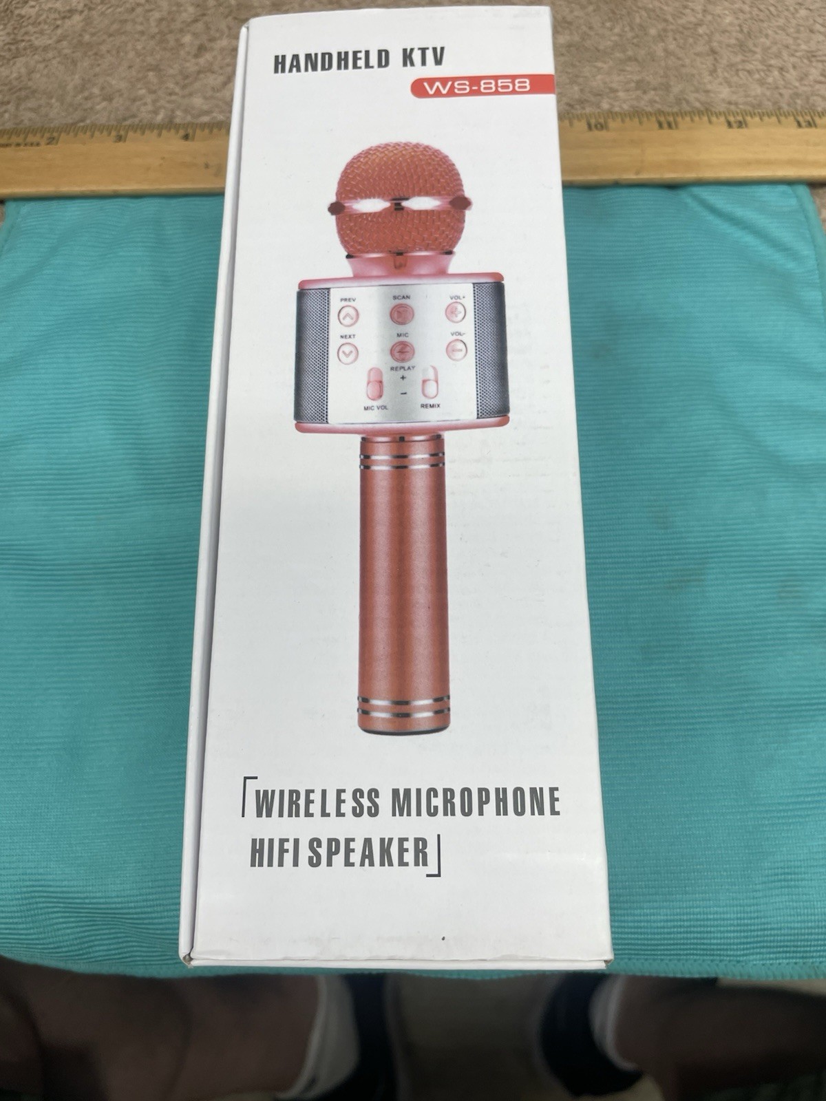 Wireless Bluetooth Karaoke Microphone, 3-in-1 Portable Handheld *unicorn”