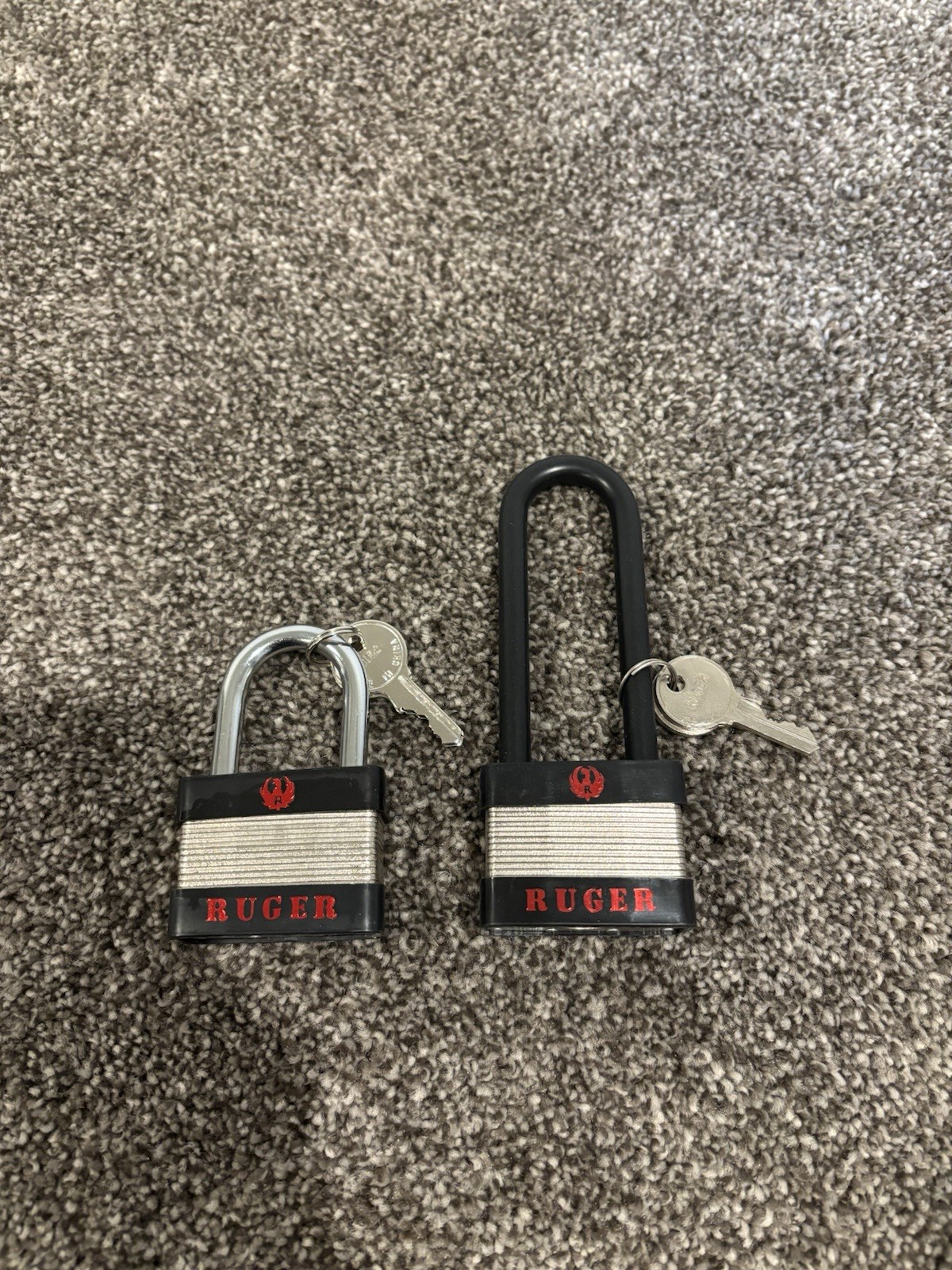 Ruger 5015ANV and 5035A Factory Gun Locks With 2 Keys Each