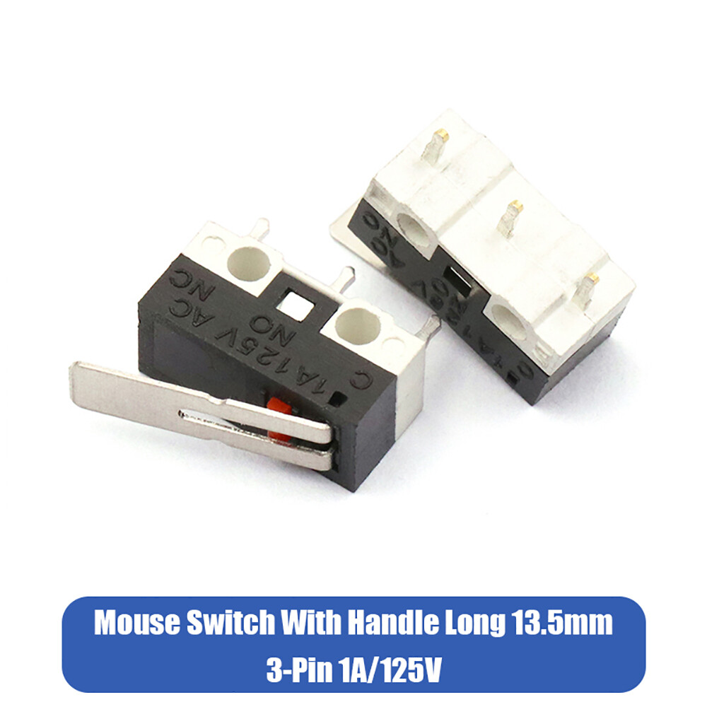 3-Pins PCB Momentary Push Micro Switche Micro Limit Switch 1A 125V Mouse Button