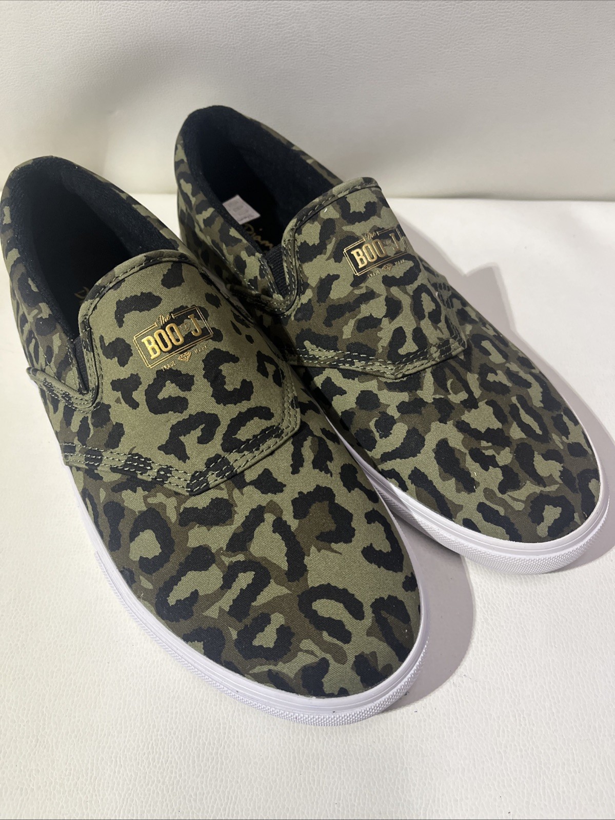 Diamond Supply Co Skate Shoe Boo J Cheetah Camo size US 9.5 NEW