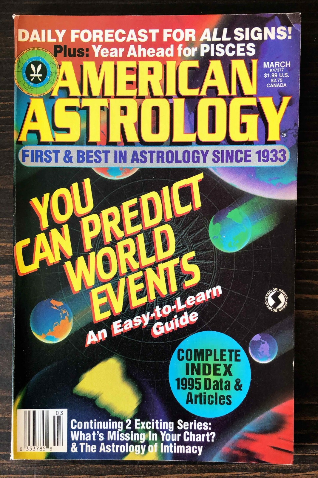 1996 American Astrology - March