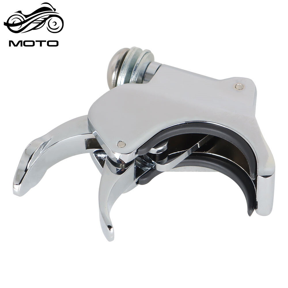 49mm 4PCS Windshield Windsreen Clamps For Dyna FXDB 2002-2016