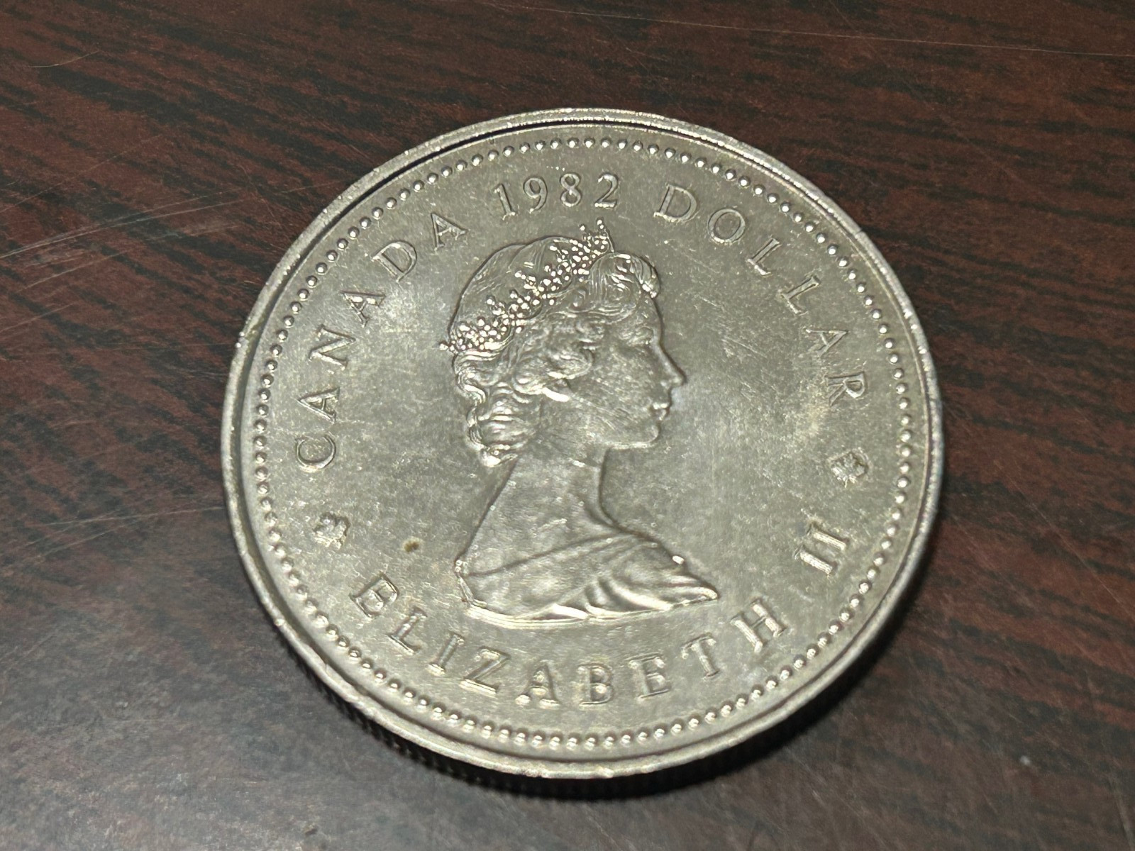 HISTORICAL 1867 CONFEDERATION /  CONSTITUTION CANADIAN DOLLAR - DATED 1982