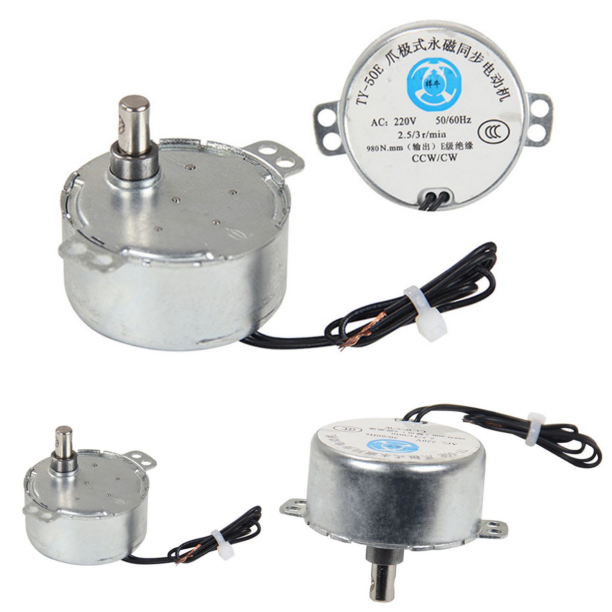 AC220V Synchronous Motor 2.5/3R/Min CCW/CW For Commercial Household Electric Fan