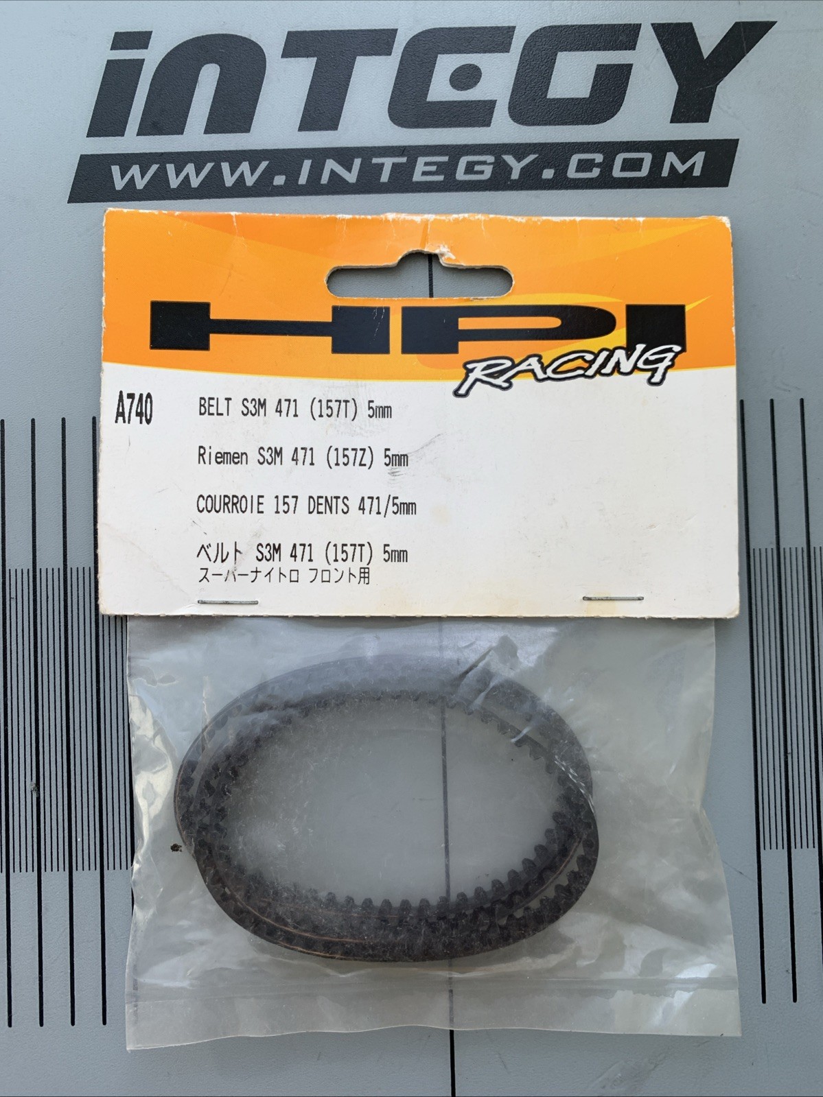 HPI A740 FRONT BELT FOR THE SUPER NITRO RS4 NOT PRO 2 RALLY 1/10 RACER
