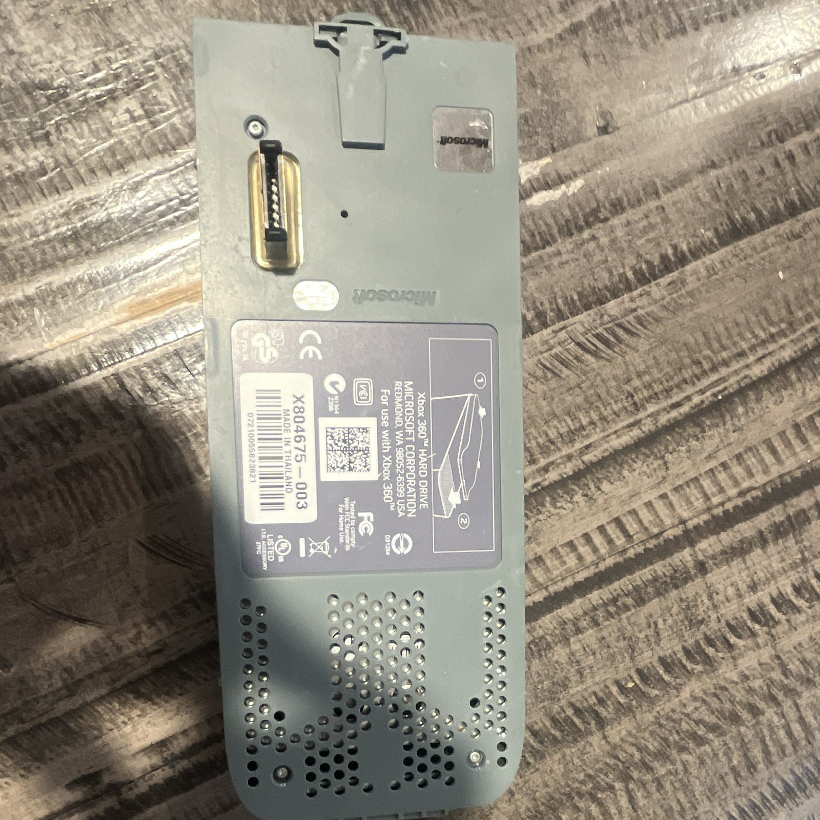 Microsoft Xbox 360 20GB Internal Hard Drive HDD Gray X804675-003