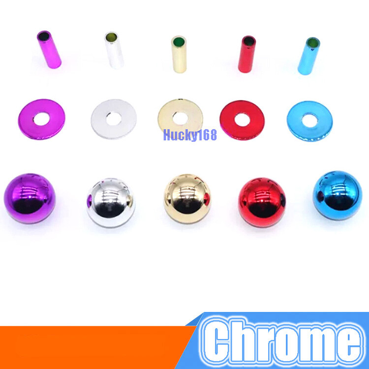 Arcade Joystick Ball Top Clear Chrome with Dust-proof Cover Shaft Sleeve Parts