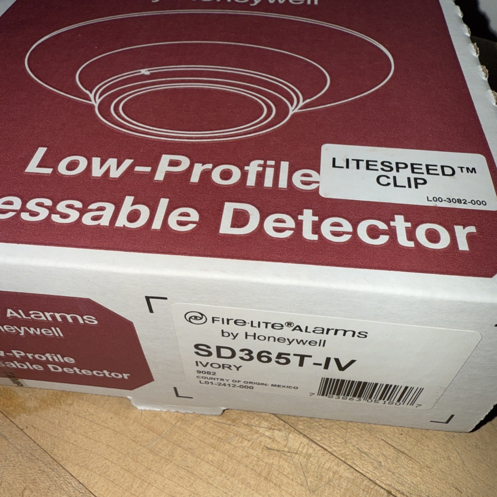 Fire-Lite SD365T-IV Addressable Detector Fire Alarm