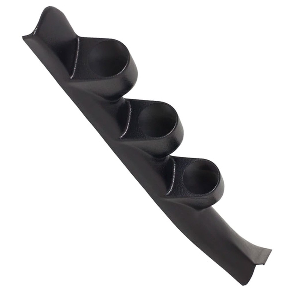 GlowShift Black Triple Pillar Gauge Pod Fits 1988-1994 Chevy C/K Chevrolet 52mm