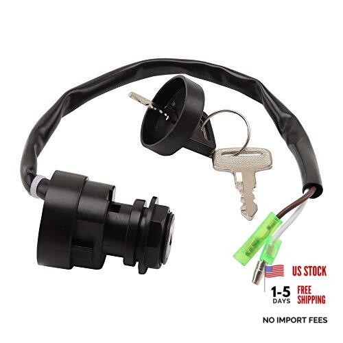 Ignition Key Switch Fits for Kawasaki Bayou 220 250 300 400 Prairie 300 400